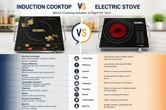 Induction Cooktop vs Electric Stove in Pakistan — Which One Should You Buy in 2026?