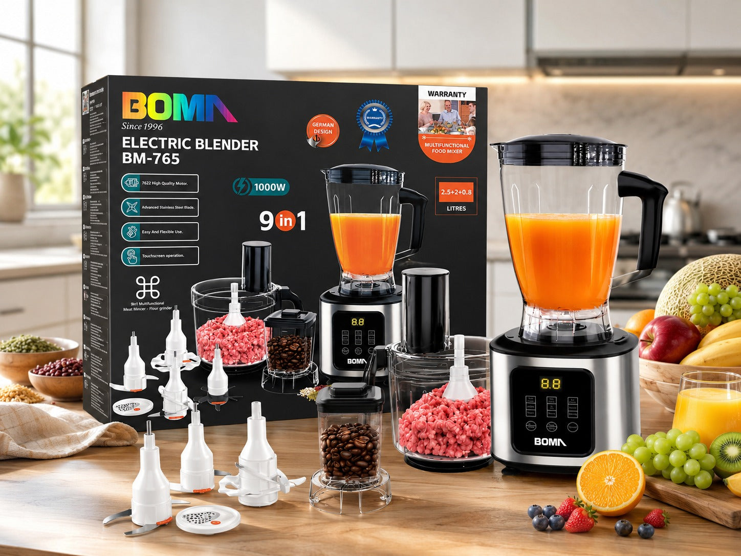 9-in-1 Electric Blender