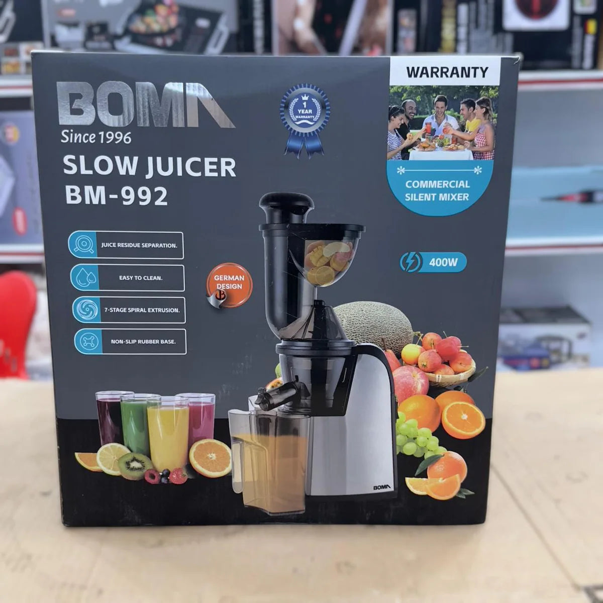 

Boma Slow Juicer BM-992