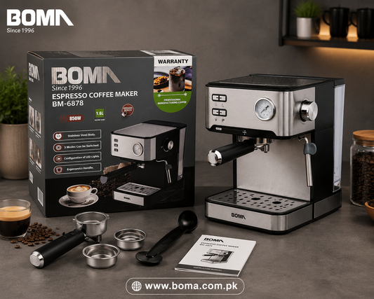 Expresso Coffee Maker Boma BM-6836