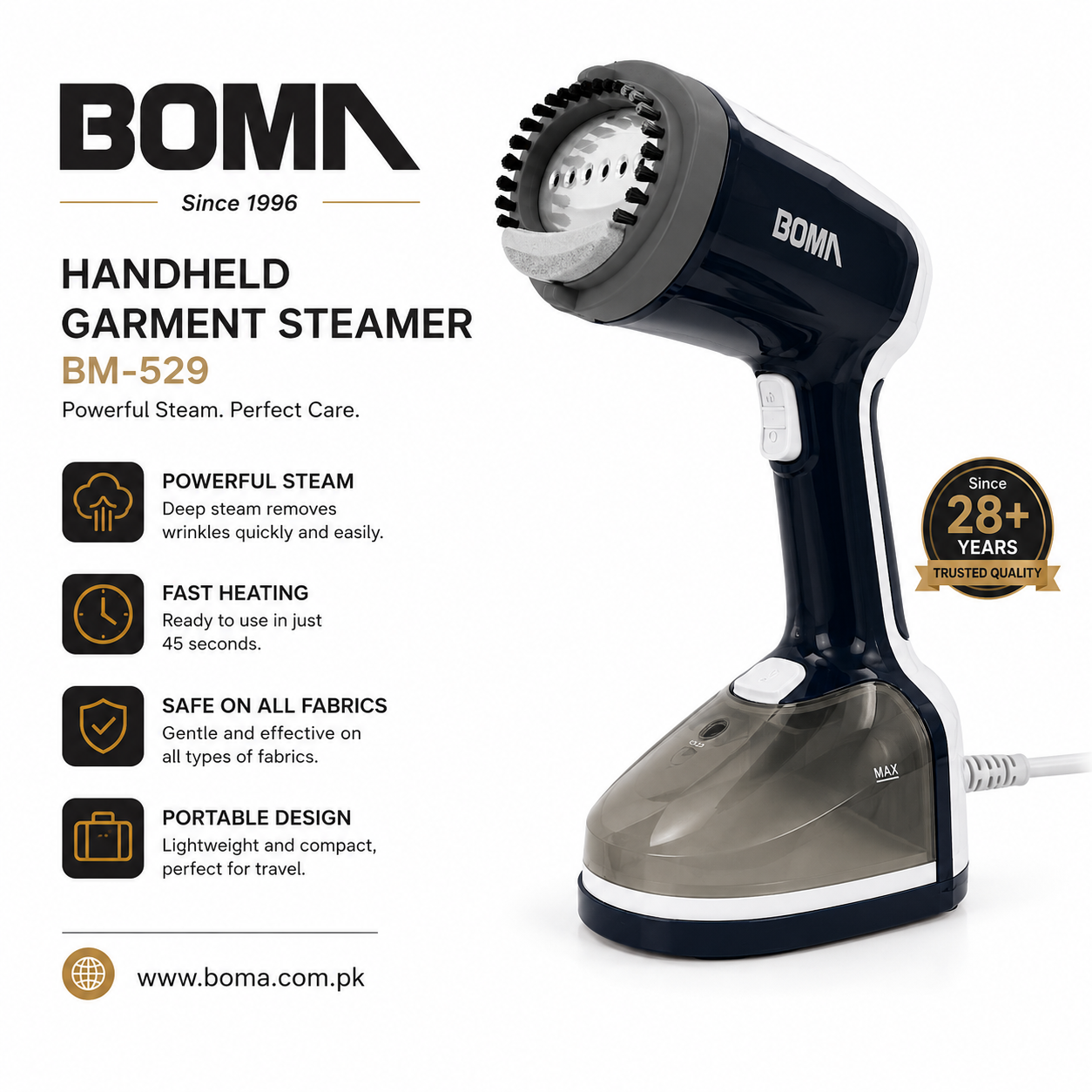 boma garment steamer BM-528