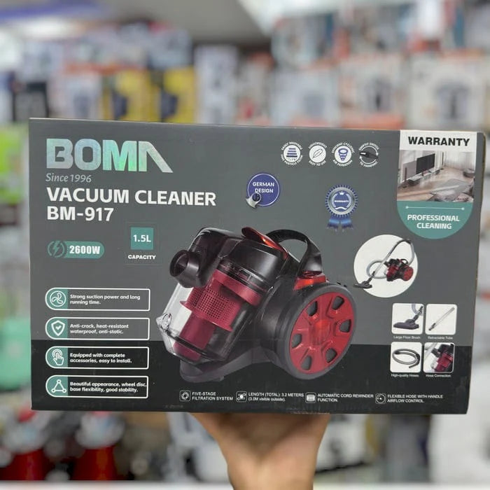 Cyclonic Canister Vacuum Cleaner  BM-917