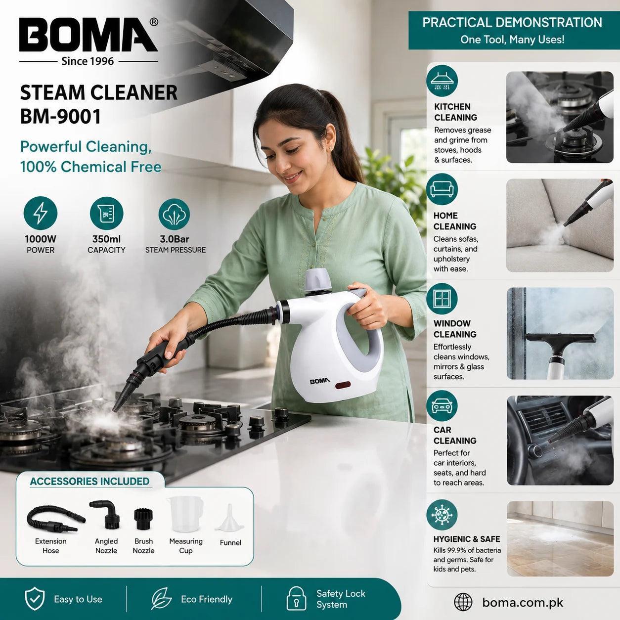 Portable Steam Cleaning Machine