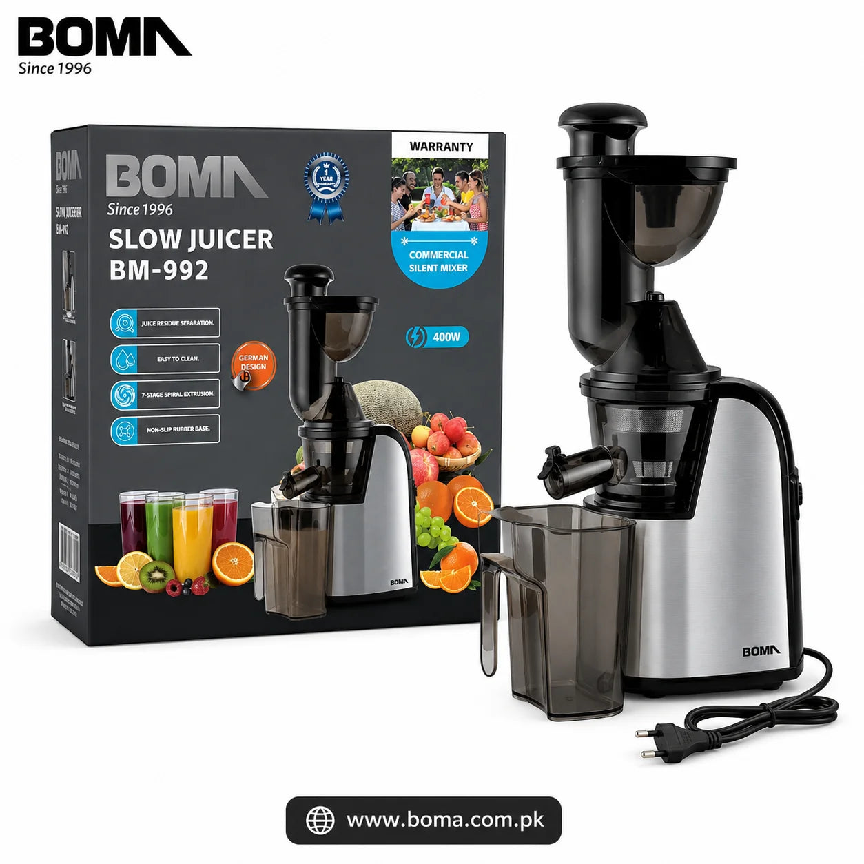 Boma Slow Juicer BM-992